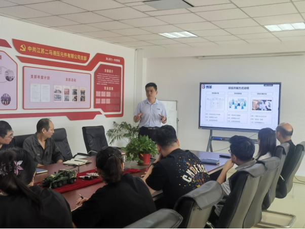 博革咨詢與二馬液壓達成精益布局&6S與目視化合作